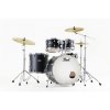 Pearl Export Satin Shadow Black 22,10,12,16+14+hardware+sabian zestaw 
